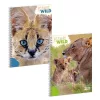 Spirálfüzet sima ARS UNA Icons of the Wild A/4 60 lapos