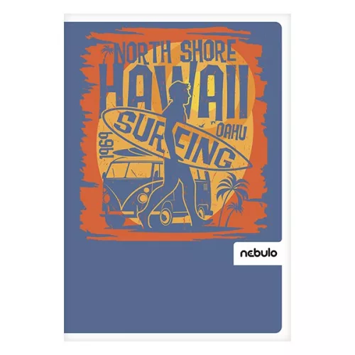 Spirálfüzet kockás NEBULO Xtreme A/4 70 lapos