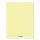 Füzet kockás FORTUNA Monocolor A/4 32 lapos 87-32 pasztell sárga