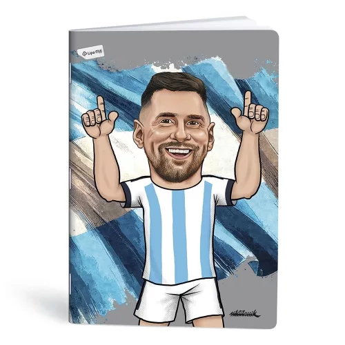 Füzet kockás LIPAMILL A/4 40 lapos Football icons