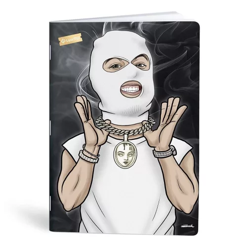 Füzet vonalas LIPAMILL A/4 40 lapos Pop icons
