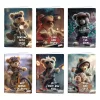 Füzet vonalas LIPAMILL A/4 40 lapos Teddy Bear