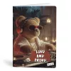 Füzet kockás LIPAMILL A/4 40 lapos Teddy Bear