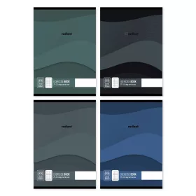 Füzet kockás Gradient A/5 27-32 vegyes minták