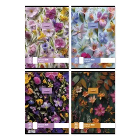 Füzet sima Dream Flowers A/4 80-32 vegyes minták