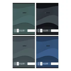 Füzet kockás Gradient A/4 87-32 vegyes minták