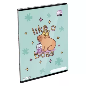 Füzet sima LIZZYSULI A/4 32 lapos 80-32 Lollipop Capybara