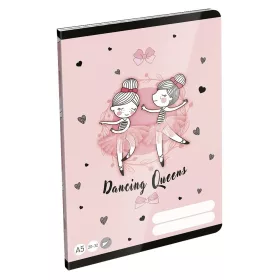   Füzet sima LIZZYSULI A/5 32 lapos 20-32 Tiny Dancer Lovely Ballerina