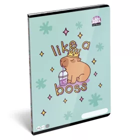   Füzet vonalas LIZZYSULI A/4 32 lapos 81-32 Lollipop Capybara