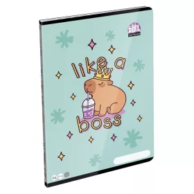   Füzet vonalas LIZZYSULI A/4 32 lapos 81-32 Lollipop Capybara