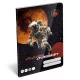 Füzet vonalas LIZZYSULI A/5 32 lapos 14-32 1.osztályos  Mars Mission