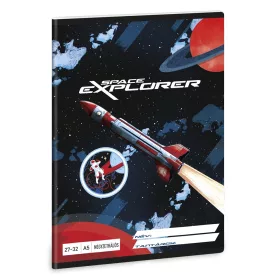 Füzet kockás ARS UNA A/5 32 lapos 27-32 Space Explorer
