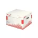 Archiváló konténer dobozoknak ESSELTE Speedbox L 433x263x364 mm felfelé nyíló tetővel fehér