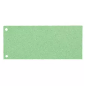 Elválasztócsík ESSELTE 105x240mm karton zöld 100 darabos