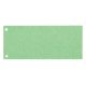 Elválasztócsík ESSELTE 105x240mm karton zöld 100 darabos