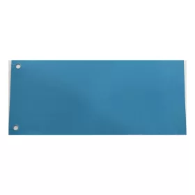 Elválasztócsík FORTUNA 105x235mm karton kék 100 darabos