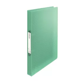   Gyűrűskönyv ESSELTE Colour Breeze A/4 25 mm 2 gyűrű PP átlátszó zöld
