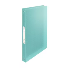   Gyűrűskönyv ESSELTE Colour Breeze A/4 25 mm 4 gyűrű átlátszó kék