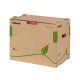 Archiváló konténer iratrendezőnek ESSELTE Eco 427x343x305 mm előre nyíló tetővel barna