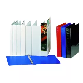   Gyűrűskönyv ESSELTE panorámás A/4 35 mm 4 gyűrű PP kék