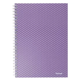   Spirálfüzet vonalas ESSELTE A/5 80 lapos Colour Breeze levendula