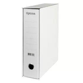 Iratrendező tokos OPTIMA A/4 75 mm fehér