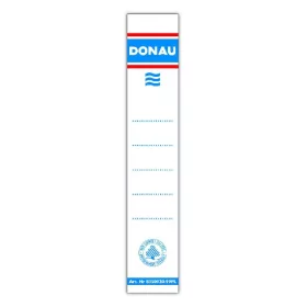   Cserecímke iratrendezőhöz DONAU 75 mm 33x153 cm öntapadós fehér