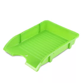   Irattartó tálca DONAU A/4 műanyag törhetetlen világoszöld