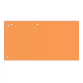   Elválasztócsík DONAU 105x235 mm karton narancssárga 100 darabos