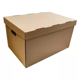   Archiváló konténer iratrendezőnek 522x351x305 mm levehető tetővel