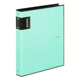Gyűrűskönyv PASTELINI A/4 4 gyűrű PP 40mm zöld