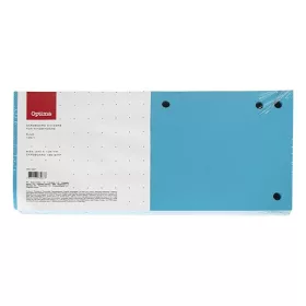 Elválasztócsík OPTIMA 105x240mm kék 100 darabos