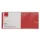 Elválasztócsík OPTIMA 105x240mm piros 10 darabos