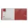 Elválasztócsík OPTIMA 105x240mm piros 10 darabos