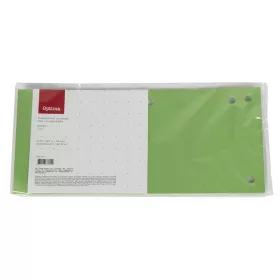 Elválasztócsík OPTIMA 105x240mm zöld 10 darabos