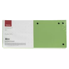 Elválasztócsík OPTIMA 105x240mm zöld 100 darabos