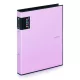 Gyűrűskönyv PASTELINI A/4 2 gyűrű PP 40 mm lila
