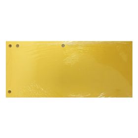 Elválasztócsík FORTUNA 105x235mm karton sárga 50 darabos