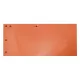 Elválasztócsík FORTUNA 105x235mm karton narancs 50 darabos