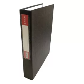 Gyűrűskönyv FORTUNA A/4 55mm 2 gyűrű fekete