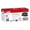 Lyukasztó SAX 158 XS Easypro 2 lyukú 10 lap fekete