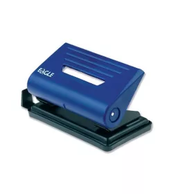   Lyukasztó EAGLE 837S 2 lyukú fém 12 lapos, fekete, szürke, piros, kék