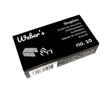 Tűzőkapocs Weber's no.10
