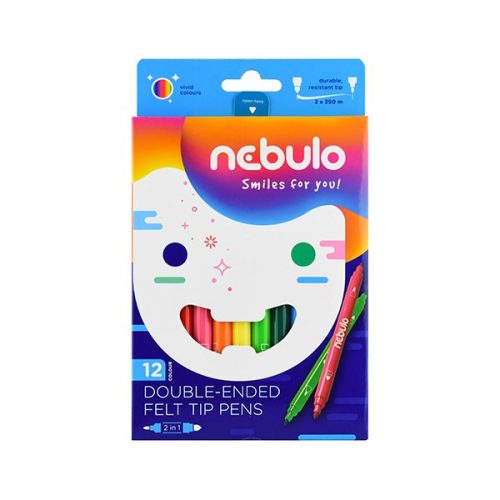 Filctoll NEBULO kétvégű 12 darabos