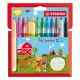 Filctoll STABILO Trio Jumbo 12 darabos készlet