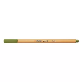 Tűfilc STABILO Point 88 sárzöld