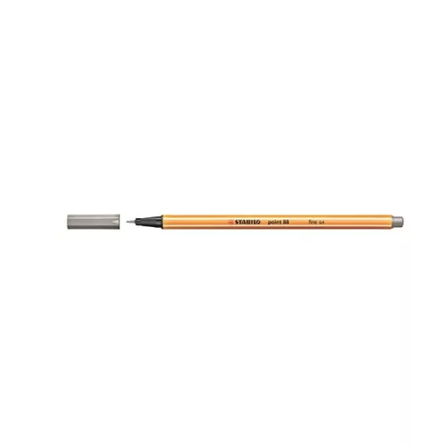 Tűfilc STABILO Point 88 világosszürke