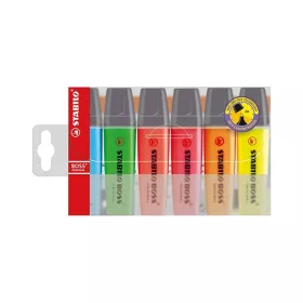 Szövegkiemelő készlet STABILO Boss 6 darabos