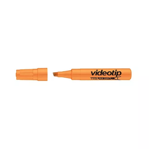 Szövegkiemelő ICO Videotip narancs 1-4mm
