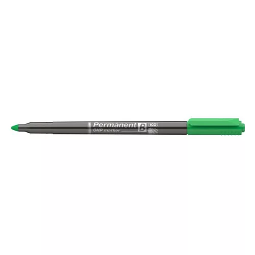 Alkoholos marker ICO OHP B zöld